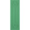 Ekena Millwork True Fit PVC San Carlos Mission Style Fixed Mount Shutters, Lilly Pads, 12W x 62H, PR TFP001SC12X062LP - alternate 6
